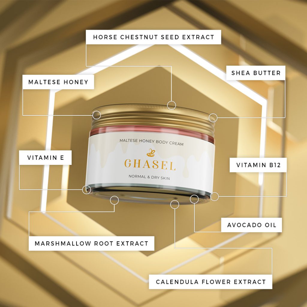 ghasel best body cream 