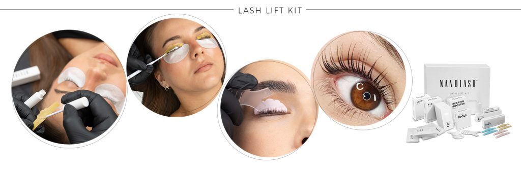 lash lift before and after nanolash