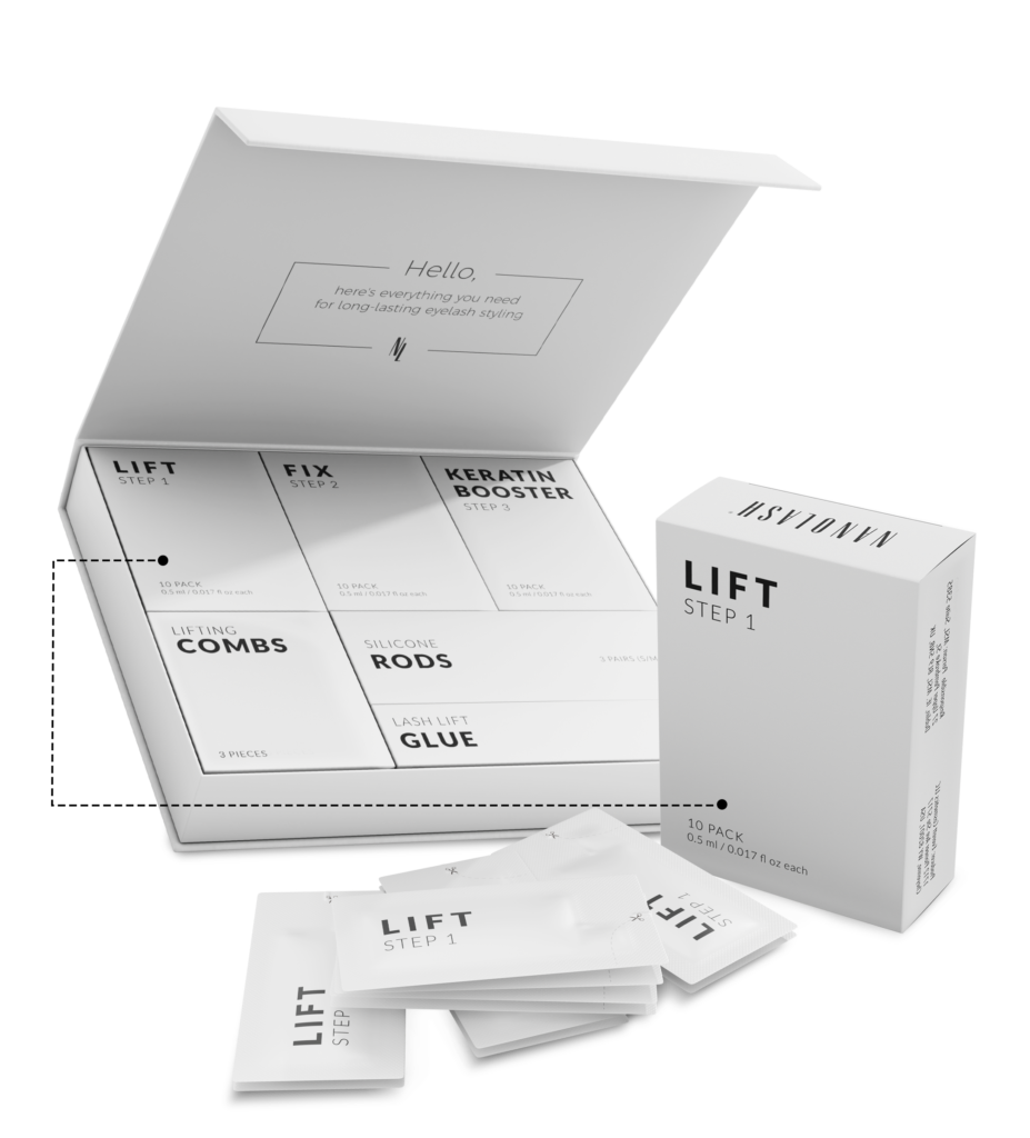 nanolash eyelash lift kit