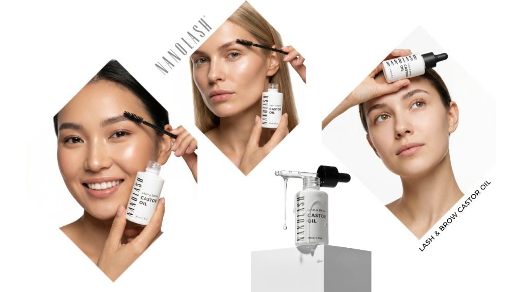 castor oil on eyebrows nanolash